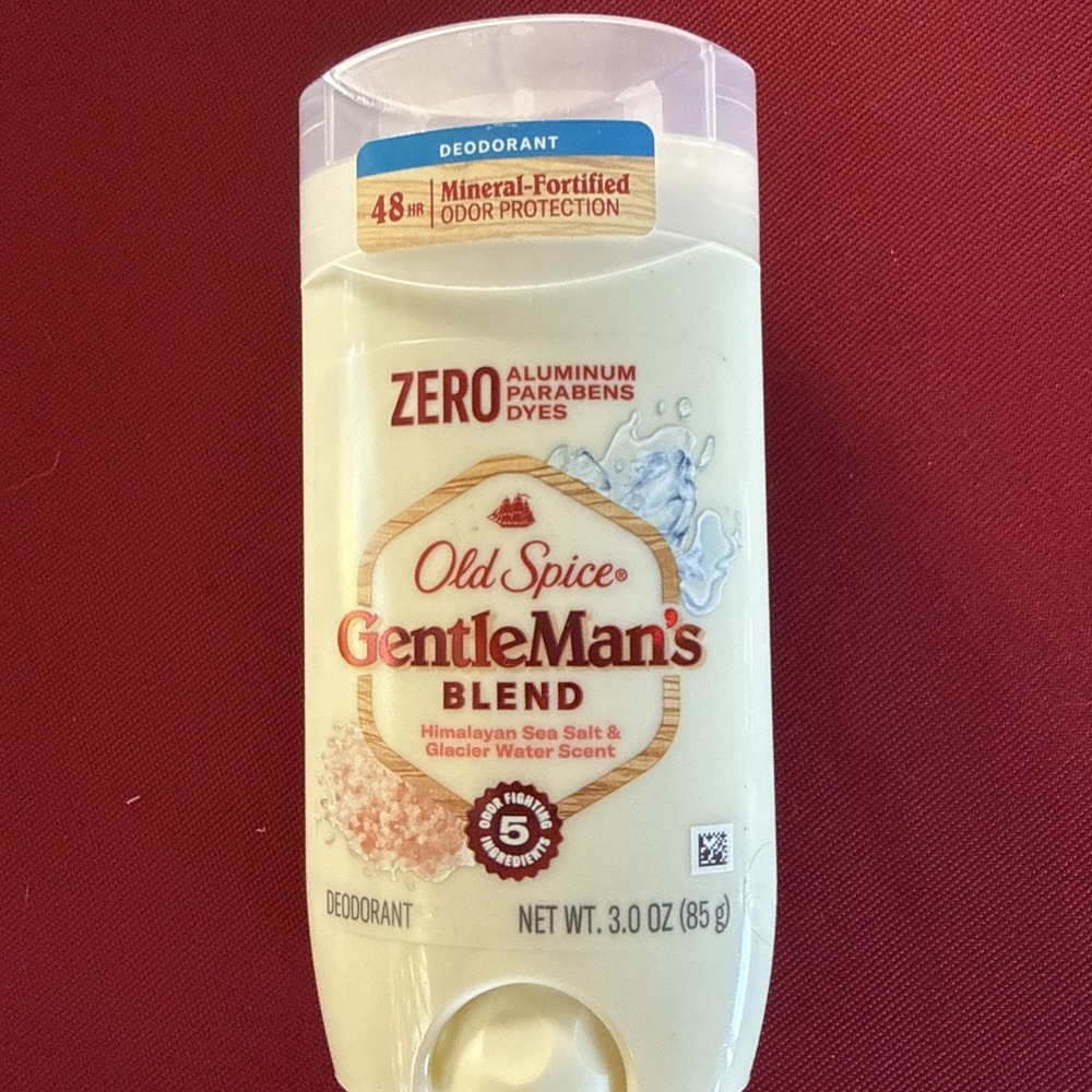 Old Spice Gentleman's Deodorant, Himalayan Sea Salt Glacier Water, 3oz